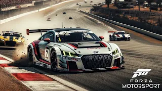 FORZA MOTORSPORT - AUDI TT GT3 TA ANDANDO MUITO RAPIDO EM LAGUNA SECA!