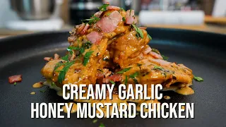 Creamy Garlic Honey Mustard Chicken | The Best Recipe