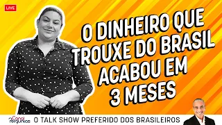 As dificuldades de se chegar nos EUA com dinheiro contado #podcast