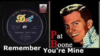 Remember You're Mine - Pat Boone#Oldiest KTV Song"O"Key Version