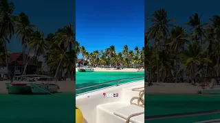 📍🇩🇴 Saona Island - Dominican Republic #shortsvideo #travel #puntacana #beach #bavarobeach