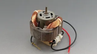 How to Make Free Energy Generator 12v For DC Motor Using 220v Mixer Motor