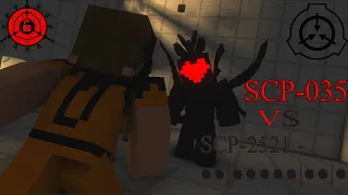 scp 035 vs scp 2521 - ●●|●●●●●|●●|● (Minecraft animations)