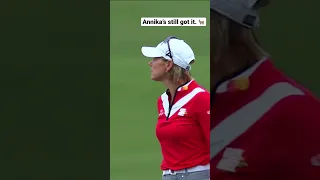 Annika Sorenstam, ladies and gentleman. 🤩