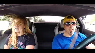 Picking Up My Daughter In The Lamborghini From School - REACTION !