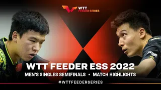 Xiang Peng vs Sun Wen | MS-SF | WTT Feeder European Summer Series 2022