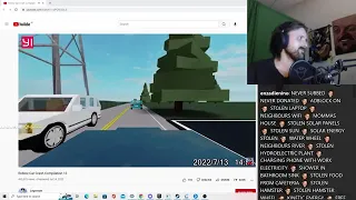 Forsen Reacts to 2 Roblox Videos