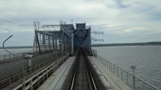 Ульяновск ЖД мост. Ulyanovsk railway bridge