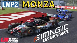 Le Mans Ultimate 1st Race on SIMAGIC Alpha Mini & GT Neo LMP2 at Monza