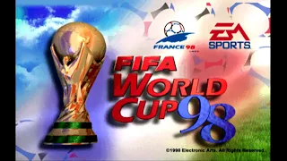 PS1 FIFA World Cup 98 Group C France VS Saudi Arabia