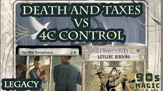 Death and Taxes vs 4c Beanstalk Control [MTG Legacy]