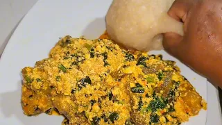How to prepare the best egusi soup ever.