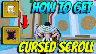 How To Get Cursed Scrolls In Blox Fruits Update 20