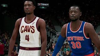 New York Knicks vs Cleveland Cavaliers - NBA Today 1/24/2022 Full Game Highlights |  (NBA 2K22)