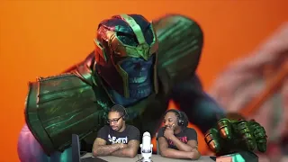 Endgame Captain America vs Thanos Scene Stop-Motion Recreation Reaction | DREAD DADS PODCAST