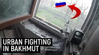 🔴 Ukraine War - Ukrainian Soldiers In Urban Combat With Russian Forces In Bakhmut | GoPro Helmet Cam