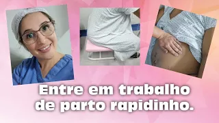 5 dicas para entrar em trabalho de parto - Mãe de 2.