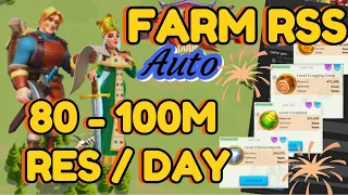 ROKBOT | Use bot Farm RSS for Rise of Kingdoms Get 80 - 100M RES / DAY (Free) | ROKBOT INFINITY