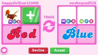 😱😝First Time Did One Colour Trading CHALLENGE With My BIG FAN! Did I Get FAIR TRADE?+ BIG WIN TRADES