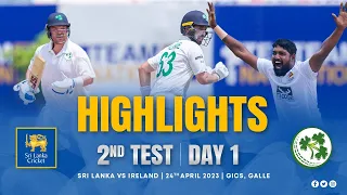 Day 1 Highlights | 2nd Test, Sri Lanka vs Ireland 2023