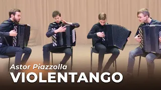 A. Piazzolla - Violentango | Квартет баяністів «Grand Classic» (Житомир)