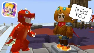 Funny Moment With Bear Skin In EggWars (Blockman Go)