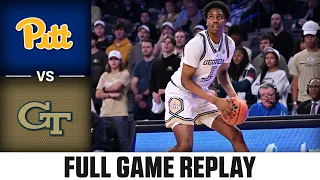 Pitt vs. Georgia Tech Full Game Replay | 2023-24 ACC Men’s Basketball