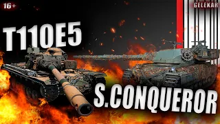 T110E5 или Super Conqueror - Какой танк лучше?