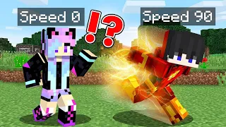 😱OVERSPEED Speedrunner VS Hunter in Minecraft...