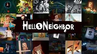 (OLD) HELLO NEIGHBOR GAME MOVIE | Hello Neighbor Story 2022 Edition