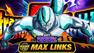 200% LEADER SKILL BUFF! LEVEL 10 LINKS 100% RAINBOW STAR EZA METAL COOLER INT! (DBZ: Dokkan Battle)