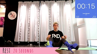 15 Mins HEELS Workout (Beg-Int)