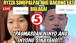 Eat Bulaga GMA Ryzza Mae Dizon SINUPALPAL ang BAGONG EAT BULAGA sa kanyang LIVE!