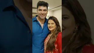 #kratikasengar ||kratika Sanger with her husband #youtubeshorts #shortvideo #viral