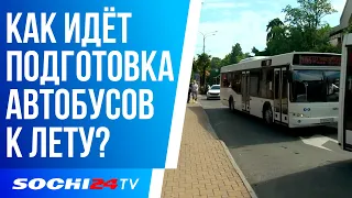 АВТОБУСЫ СОЧИ ПОДГОТОВИЛИ К ЛЕТУ