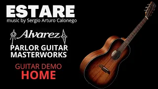 #DADGADTEST ep.73 - Alvarez Masterworks MPA66ESHB parlor guitar (demo)