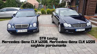 STR#155: Mercedes-Benz CLK W208 vs MB CLK W209 - szybkie porównanie