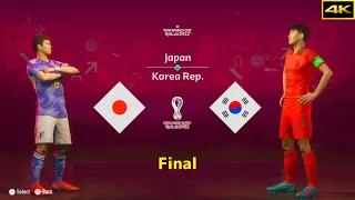 FIFA 23 | JAPAN vs. SOUTH KOREA | ENDO vs. SON | FIFA WORLD CUP FINAL | [4K]