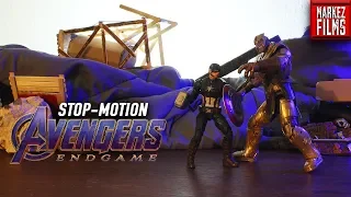 Avengers ENDGAME Thanos VS Captain America Final Battle STOP MOTION