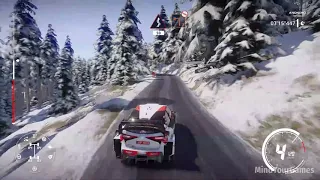 WRC 9 FIA World Rally Championship - Agnieres-en-Devoluy Reverse (Rallye Monte-Carlo) Gameplay PC HD