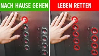 11 Tipps, die in einer kritischen Situation das Leben retten kann