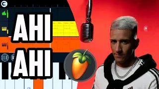 ✅ Como Hacer AHi AHÍ - El Negro Tecla (PIANO🎹FL studio Mobile) facil y rápido