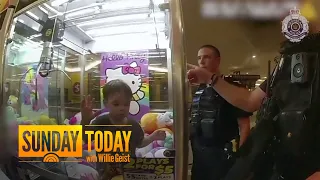 Police rescue child stuck inside Hello Kitty claw machine