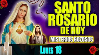El Santo Rosario de Hoy Lunes 18 de Diciembre 2023 🌹 Misterios Gozosos 🌹 Rosario Virgen Guadalupana