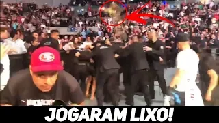 ABSURDO NO MÉXICO! LUTA TERMINA DE FORMA INESPERADA E PÚBLICO JOGA LIXO PARA TODO LADO! #UFC