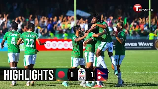 Highlights | Bangladesh vs Nepal | Saff Championship - 2021