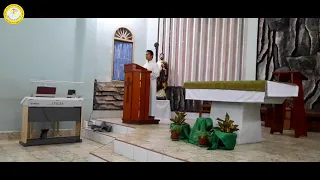 Latihan memimpin Ibadat Sabda (Bro Yasman Lase)