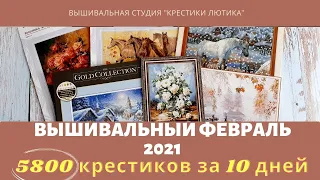 ВЫШИВАЛЬНЫЙ ФЕВРАЛЬ 2021/Продвижения по всем моим процессам/ВЫШИВКА КРЕСТОМ