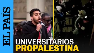 EE UU | Estudiantes protestan a favor de palestina en las universidades de EE UU | EL PAÍS