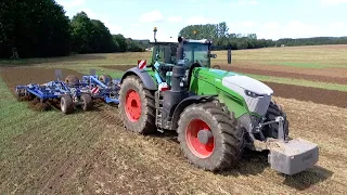 FENDT 1050 Vario Design Line & Köckerling Vector 800 | Bodenbearbeitung auf Rügen